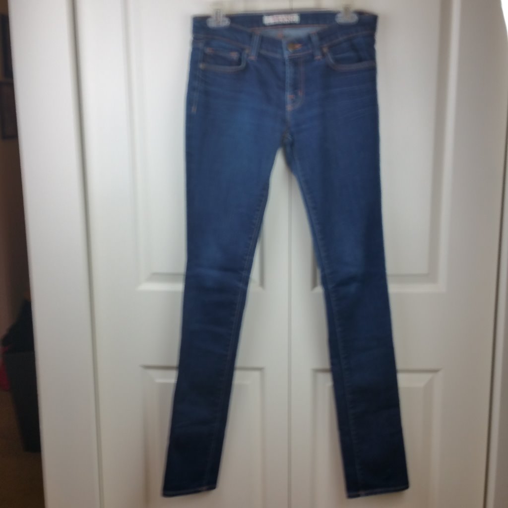 J Brand Pencil Leg 912 Ink Skinny Blue Jeans 28